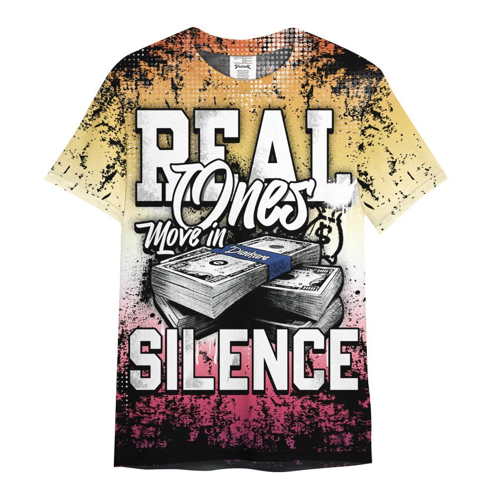 Shirt To Match Air Griffey Max Los Angeles 1s - Move In Silence Money Street Retro All Over Print