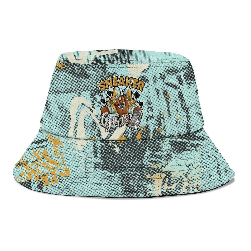 Bucket Hat To Match Pure Platinum 4s - Sneakerz Girlz Heart Grunge Graphic
