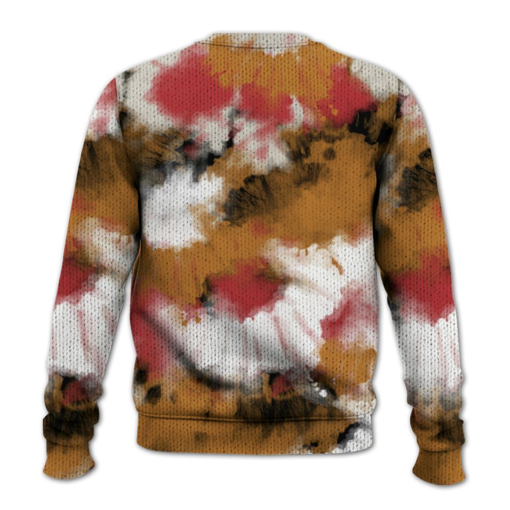 Knitted Sweater To Match Air Max Plus Sunset Swarovski - Tie Dye FK Around Find Out