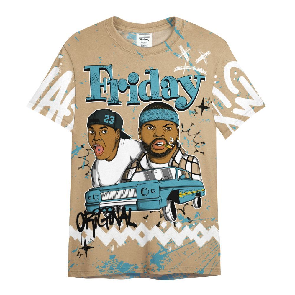 Shirt To Match H-Town 11s - Friday Sneaker Crayon All Over Print