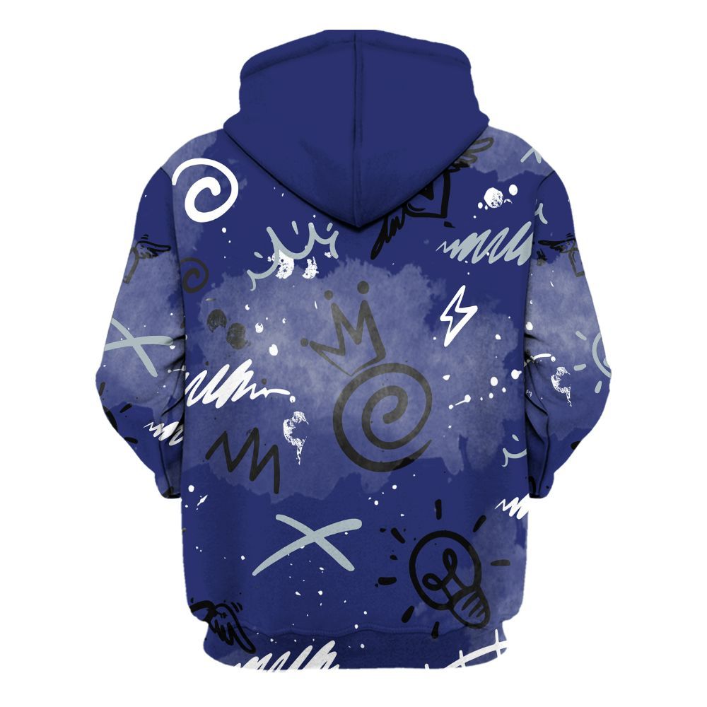 Hoodie To Match Midnight Navy 11s - Drip Been Di2ferent All Over Print