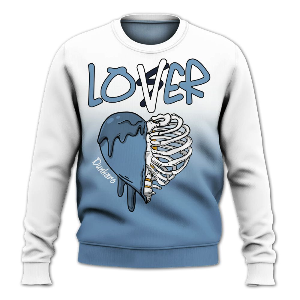 Sweatshirt To Match High OG First In Flight 1s - Loser Lover Dripping All Over Print