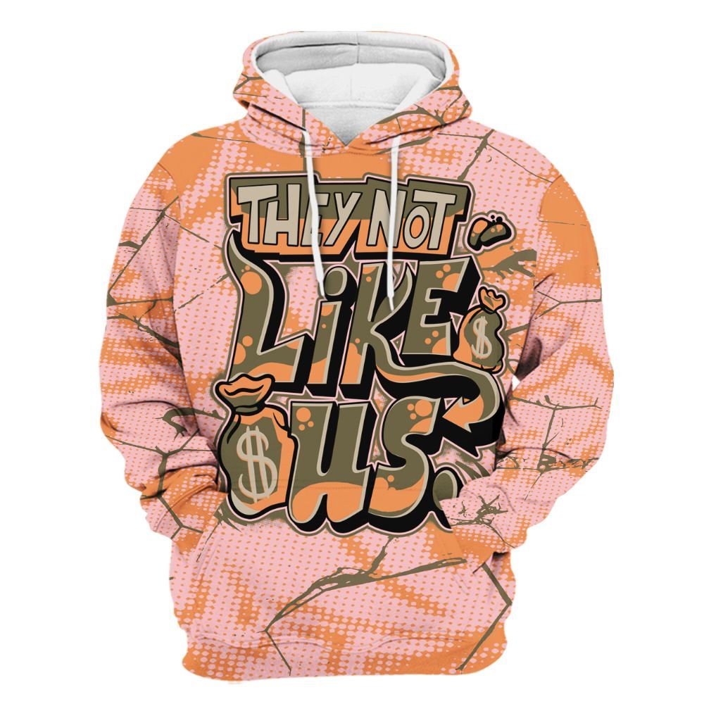 Hoodie To Match SB Dunk Low Red Stardust - Dislike Us Crack All Over Print