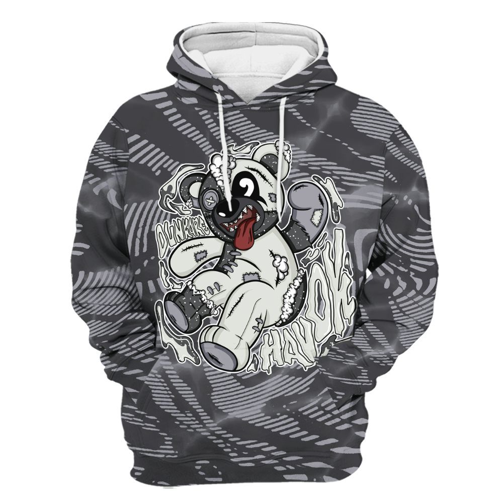 Hoodie To Match Fear 4s - Havok Bear All Over Print