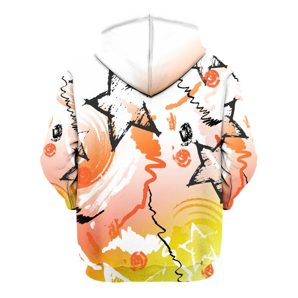 Hoodie To Match Dunk High Candy Corn - Grind Shine Later Drip All Over Print
