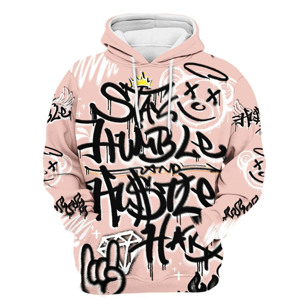 Hoodie To Match Low Legend Pink 11s - Humble Drip Streetwear Graffity All Over Print