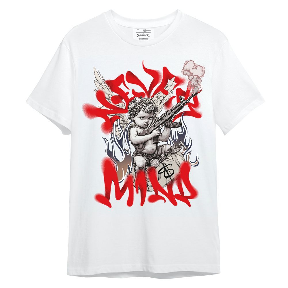 Shirt To Match Low OG Howard University 1s - Nevermind Angel Graphic