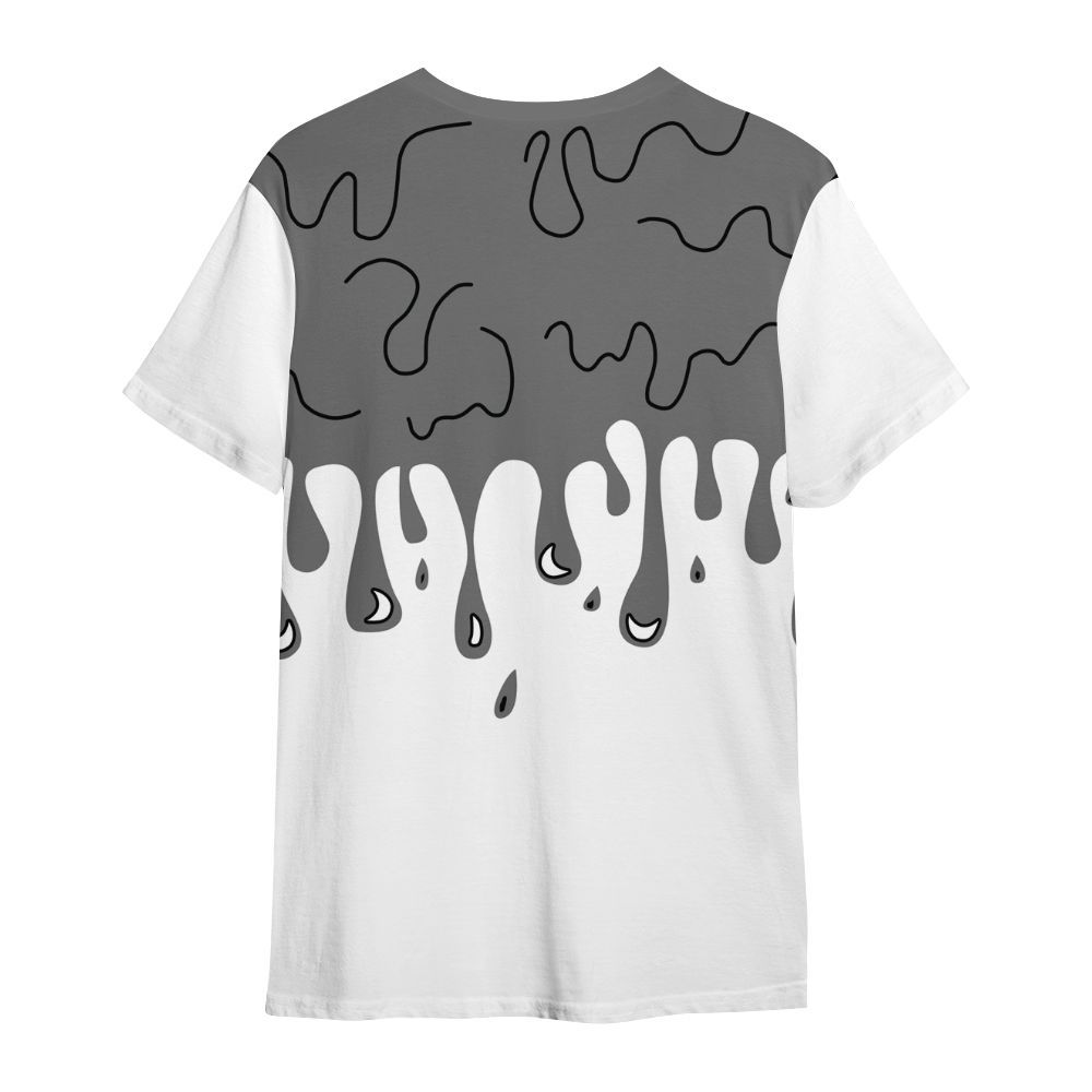 Shirt To Match Cool Grey 6s - Snake Trust No One Drip All Over Print