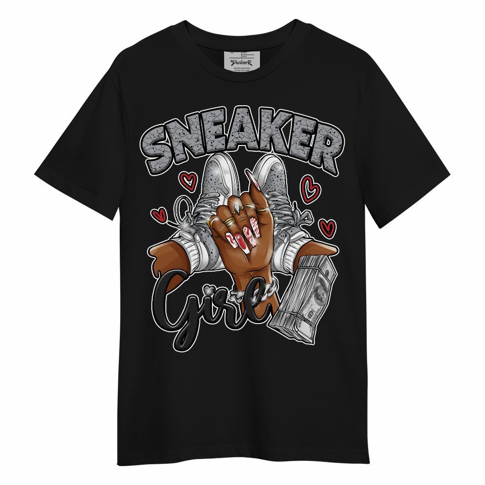 Shirt To Match White Cement 4s - Sneakerz Girlz Graphic