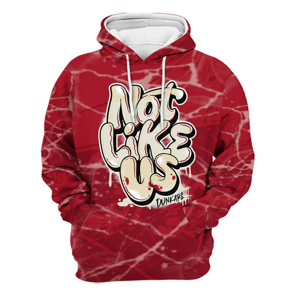Hoodie To Match 2025 High OG Cinnabar 1s - None Like Us Graphic All Over Print