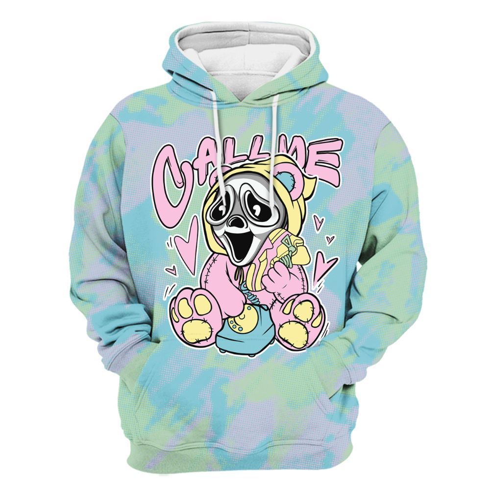 Hoodie To Match SB Dunk Low Visty - Call Me Bear Abstract Halftone All Over Print
