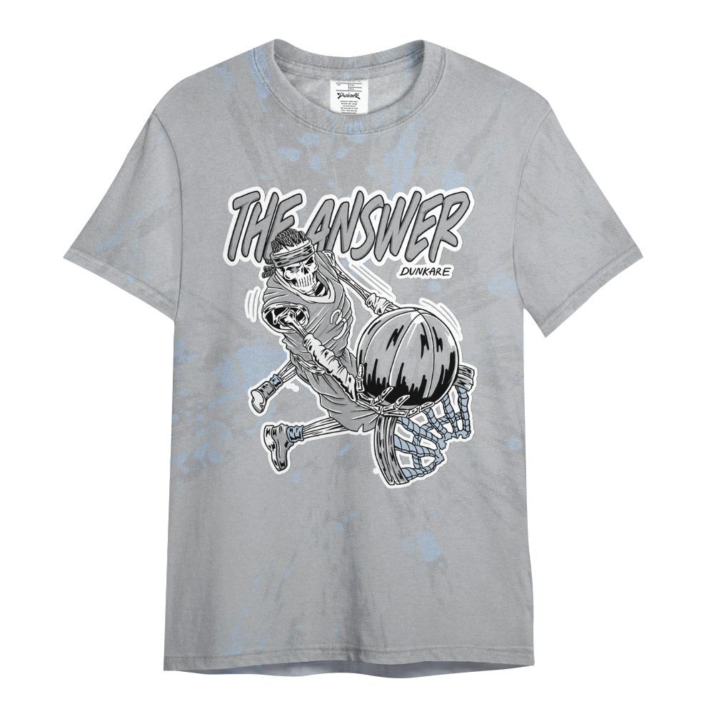 Shirt To Match Low OG Wolf Grey 1s - The Answer Skeleton Luxury All Over Print