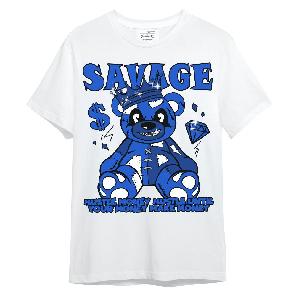 Shirt To Match Air Foamposite One Royal - Savages Bear Unisex Shirt
