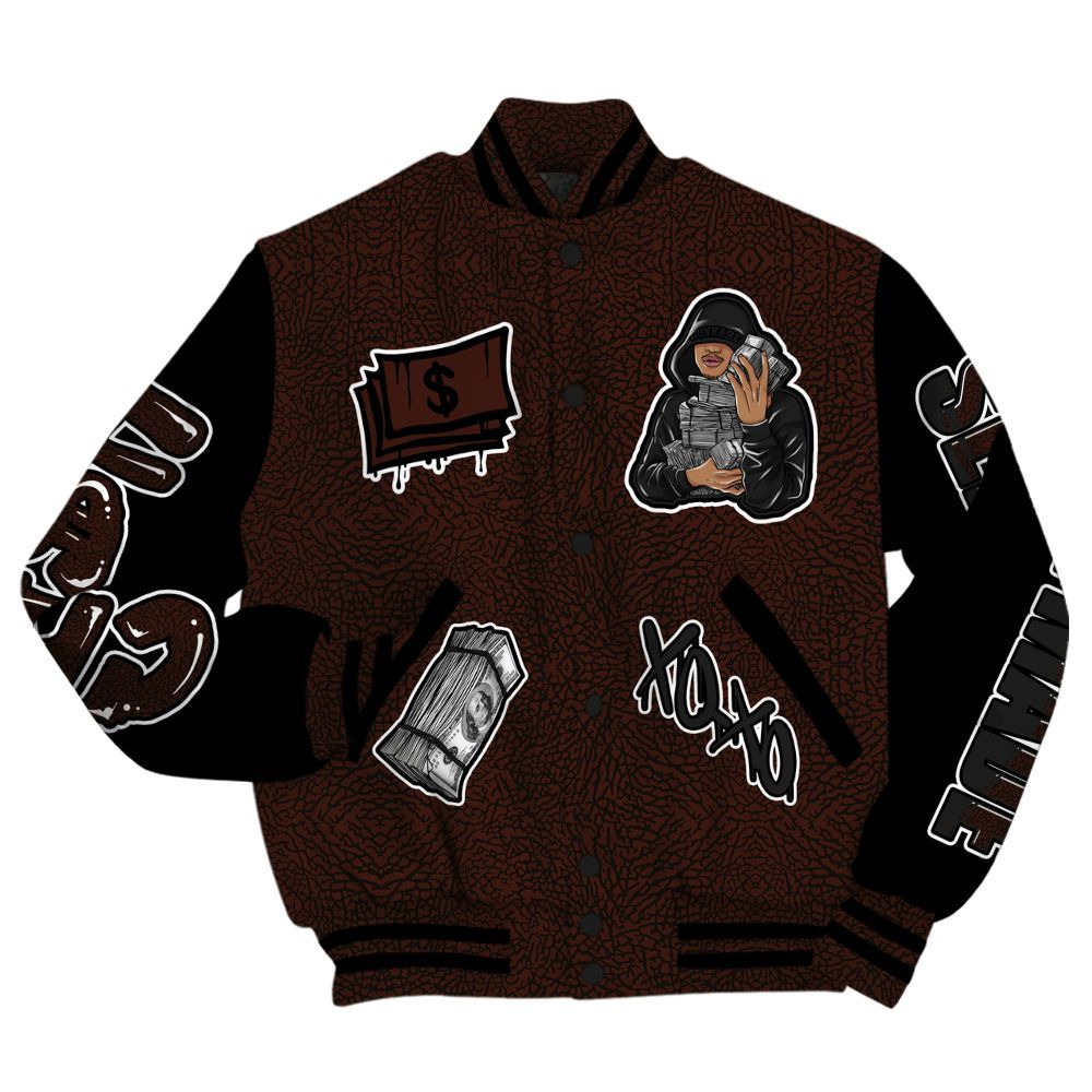 Varsity Jacket To Match Air Force 1 Low Halloween Skull 2024 - Selfmade Unique All Over Print