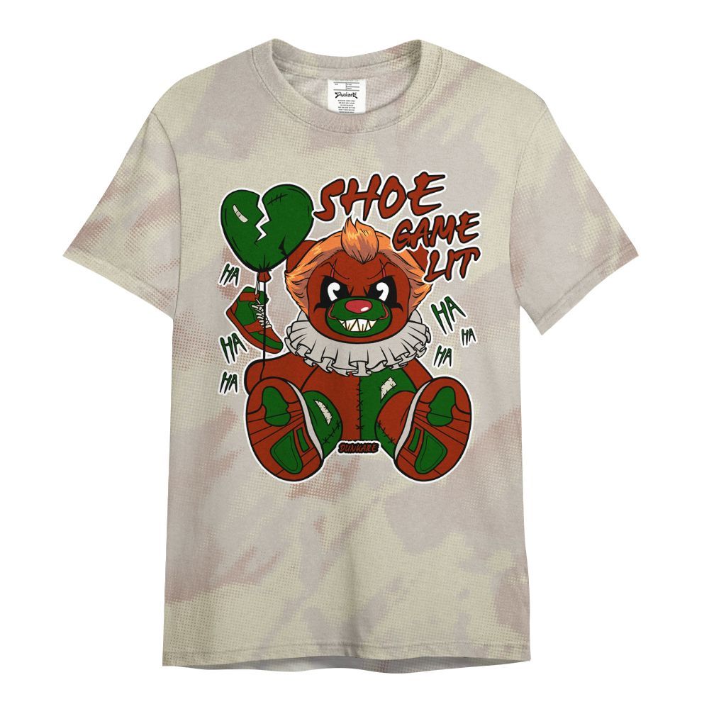 Shirt To Match El Grito 5s - Shoe Game Bear Abstract Halftone All Over Print