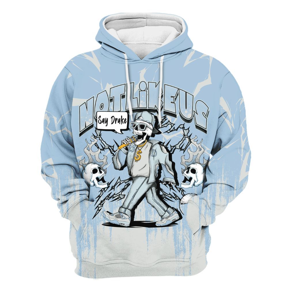 Hoodie To Match Forget Me Not 4s - Don't Like Us All Over Print