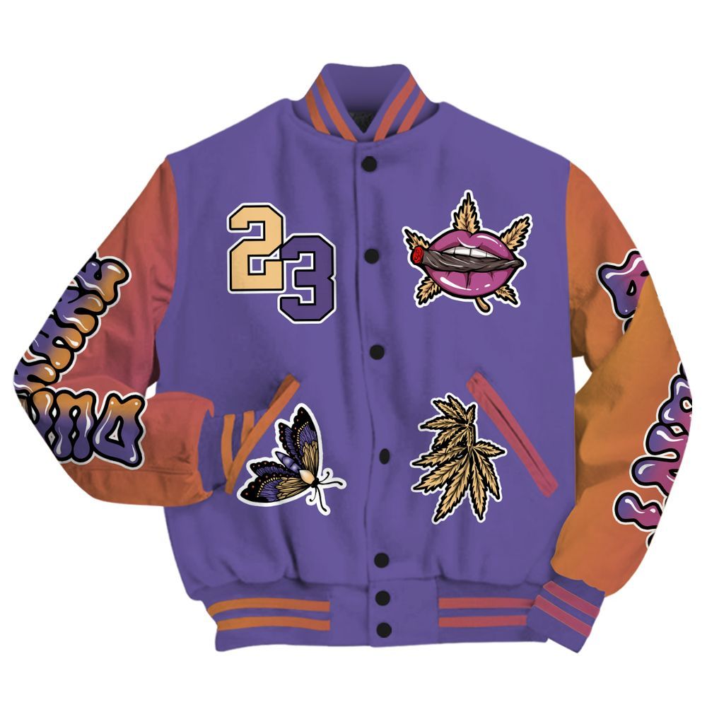 Varsity Jacket To Match Book Sunset 1s - Bluntz Unique All Over Print