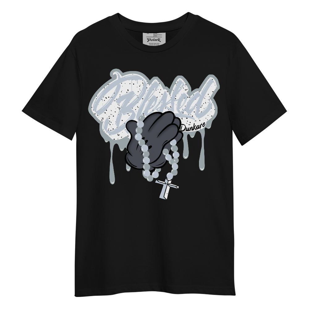 Shirt To Match Retro Wolf Grey 5s - God Blessed Drip Graphic