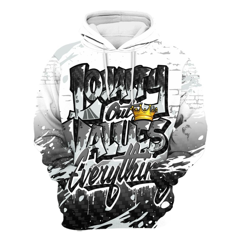 Hoodie To Match Kobe 9 Protro Halo - Values Of Loyalty Drip All Over Print