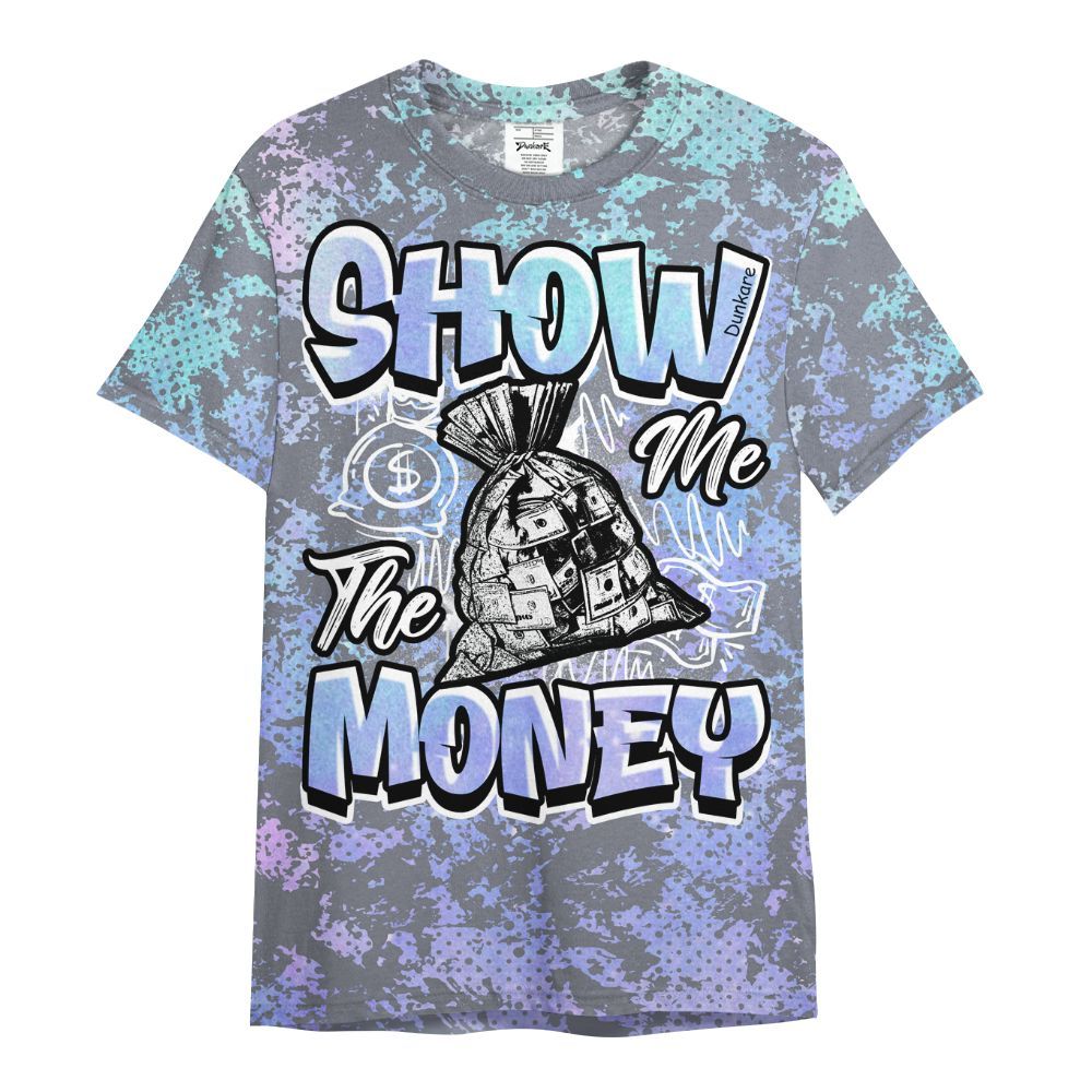 Shirt To Match Zen Master 4s - Show Me The Money Retro All Over Print