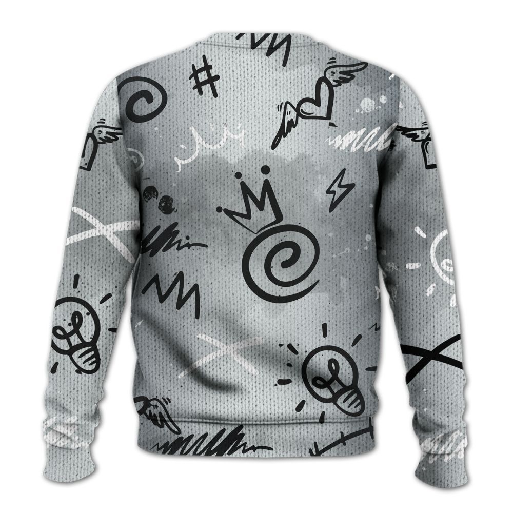 Sweater To Match Cap And Gown 6s - Drip Been Di2ferent Graphic