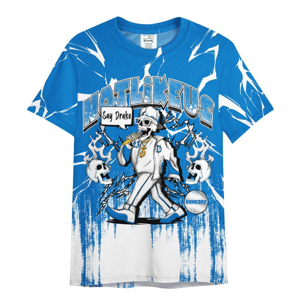 Shirt To Match Blueberry 12s - Don't Like Us All Over Print