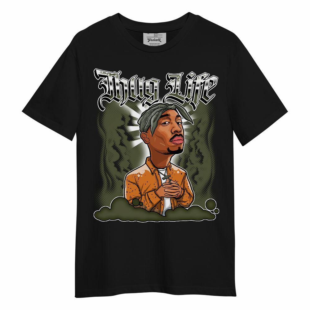 Dunkare Olive 5s Shirt - Like Thug Rapper Shirt Graphic Unisex Shirt
