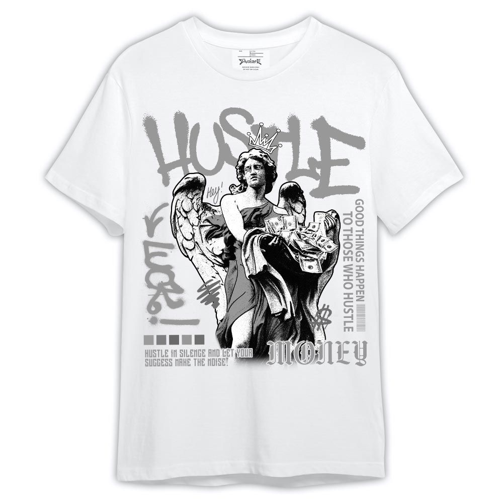 Shirt To Match Black Wolf Grey 12s - Lucky Money Retro Shirt Outfit