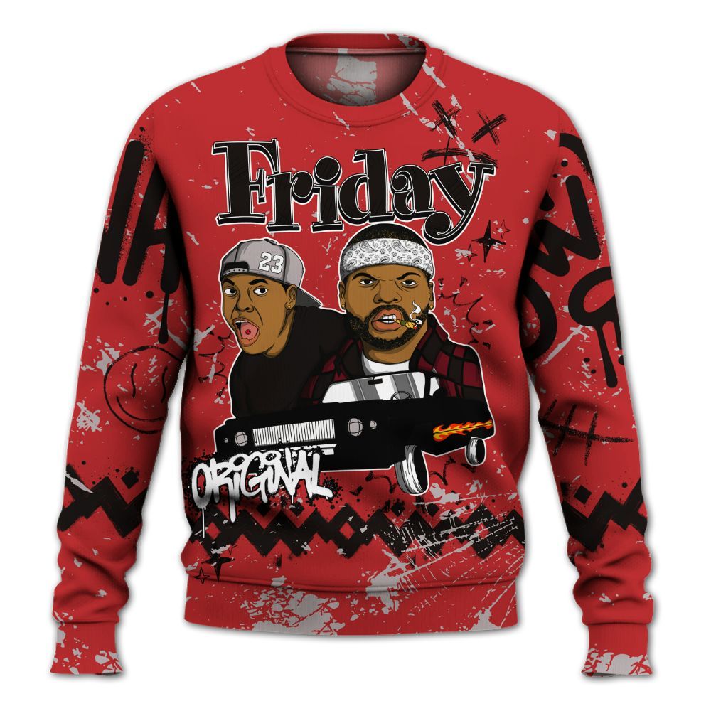 Sweatshirt To Match Kobe 9 Elite Christmas - Friday Sneaker Crayon All Over Print