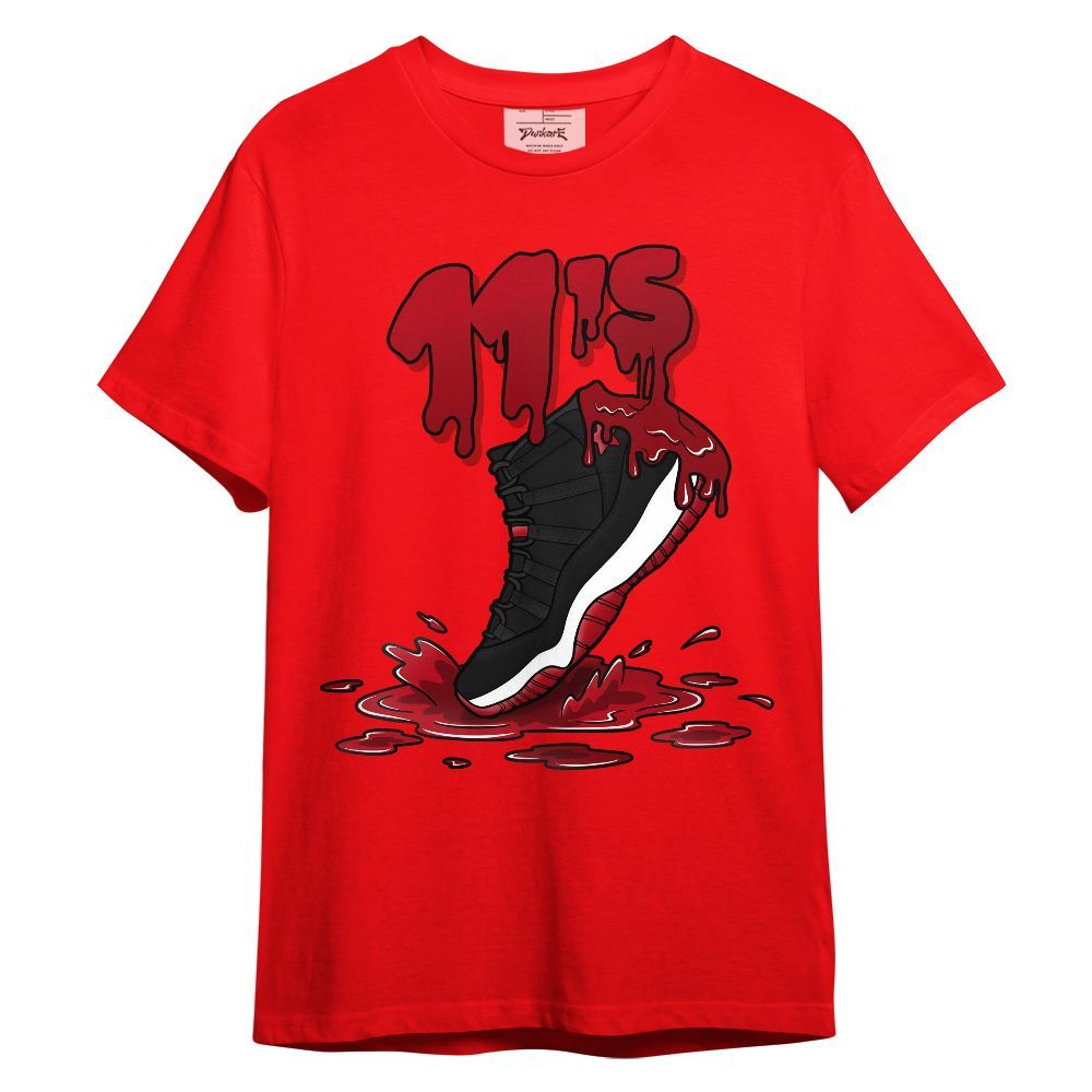 Shirt To Match Bred Velvet 11s - JD Sludges Drip Unisex Shirt