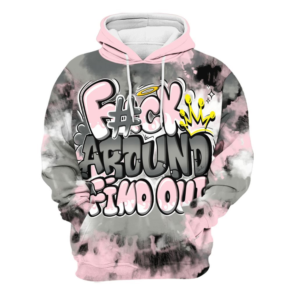 Hoodie To Match Air Max 95 Pink Foam 2025 - FK Around Find Out All Over Print