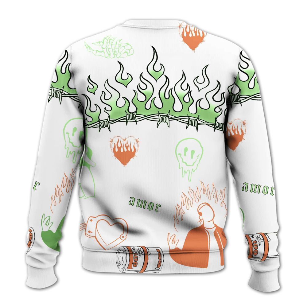 Sweatshirt To Match Kobe 9 Elite What The - Snake Trust No One All Over Print