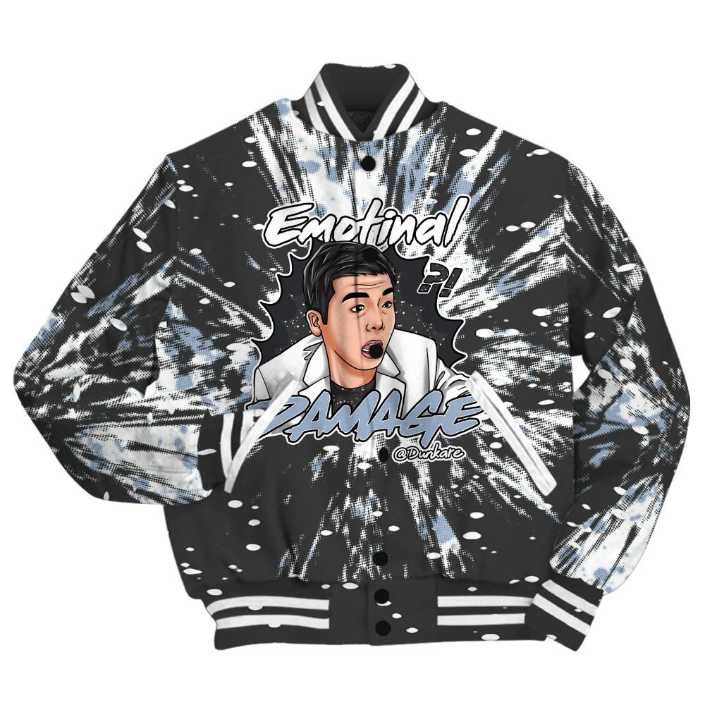 Varsity Jacket To Match Reverse Black White 6s Shirt - Damaged Meme Shirt Unisex Outfit All Over Print