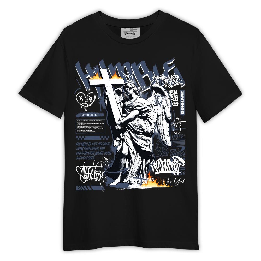 Shirt To Match Low Diffused Blue 11s - Graphic Humble Shirt Outfit