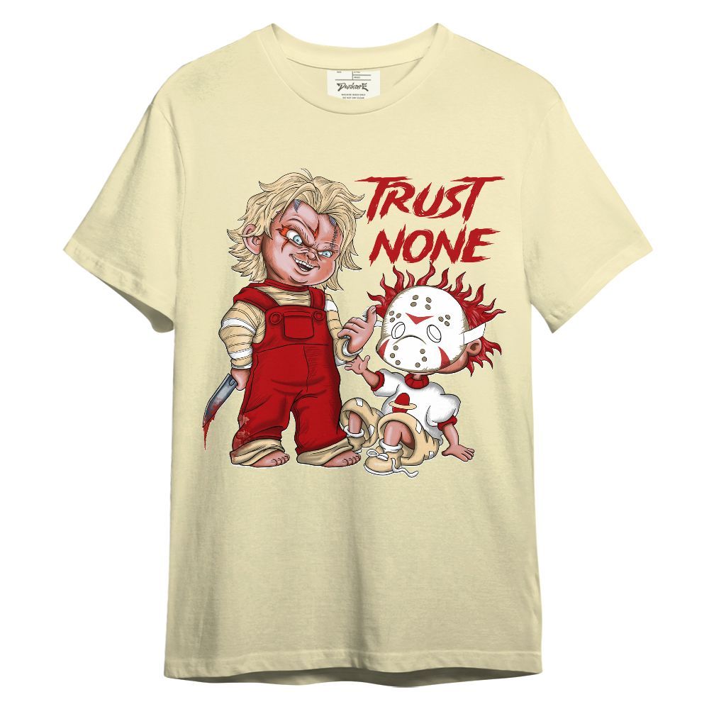Shirt To Match Dunk Low Strawberry Waffle - Trust No One Scary Unisex Shirt