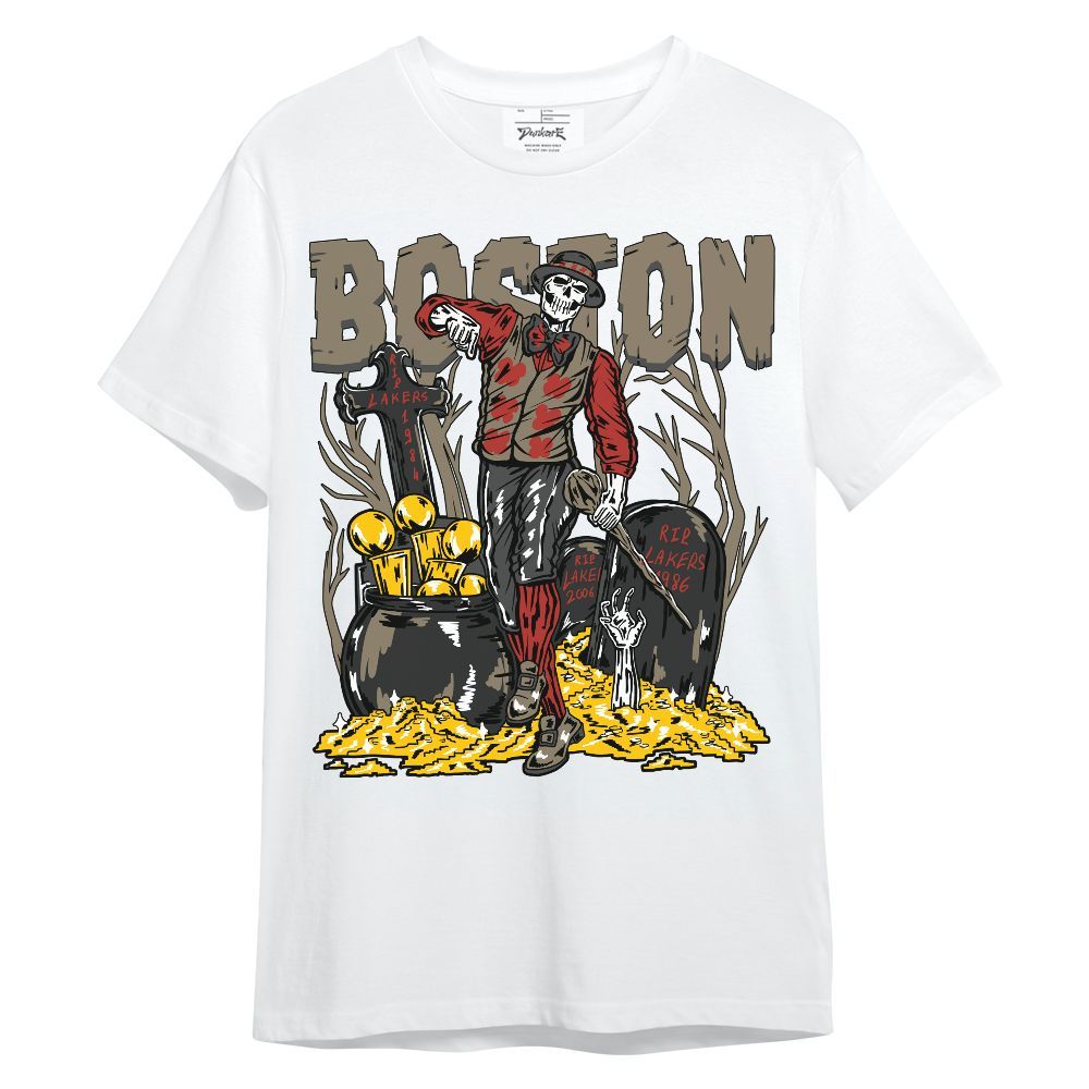 Shirt To Match Olive 9s - Goldrush Skeleton Unisex Shirt