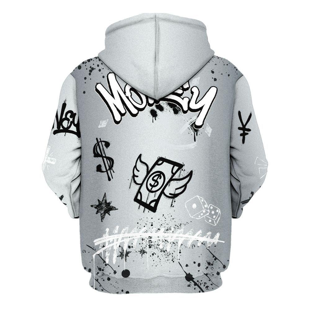 Hoodie To Match Cap And Gown 6s - Everybody Paid In Full Crayon All Over Print