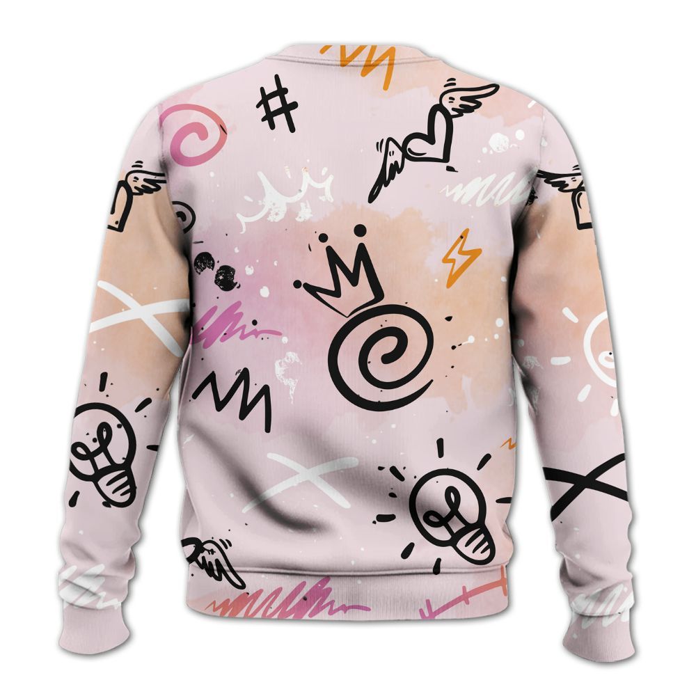 Sweatshirt To Match Book Sunrise 1s - Drip Been Di2ferent All Over Print