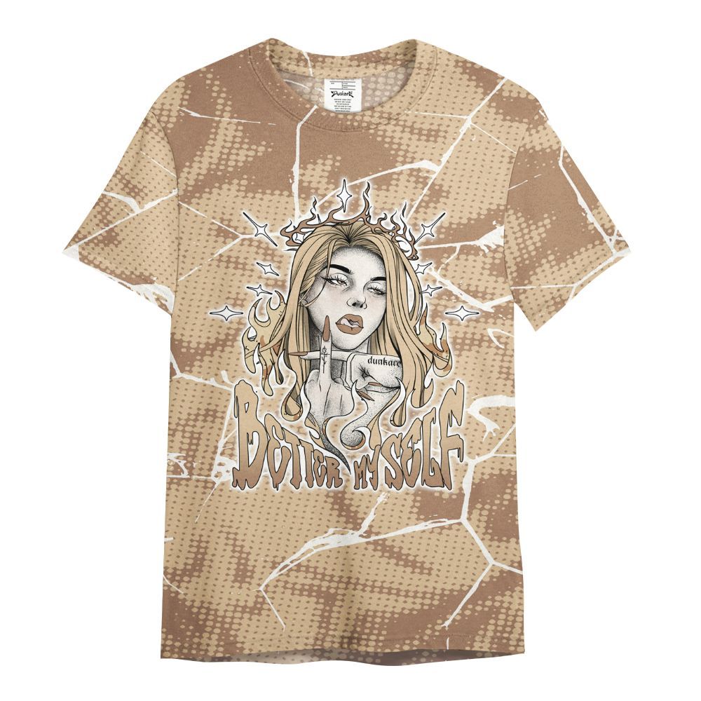 Shirt To Match Desert Camo 3s - My-Self Crack Unique All Over Print