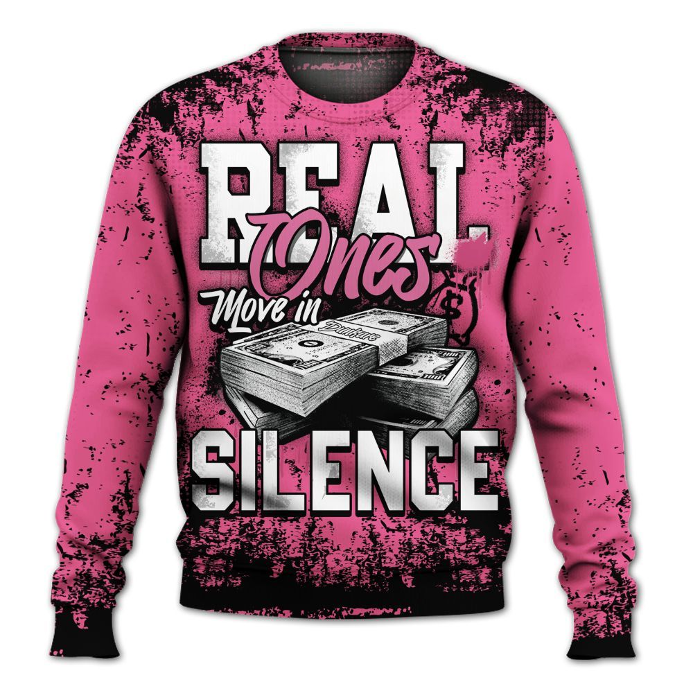 Sweatshirt To Match Air Max SNDR Hyper Pink - Move In Silence Money Street Retro All Over Print