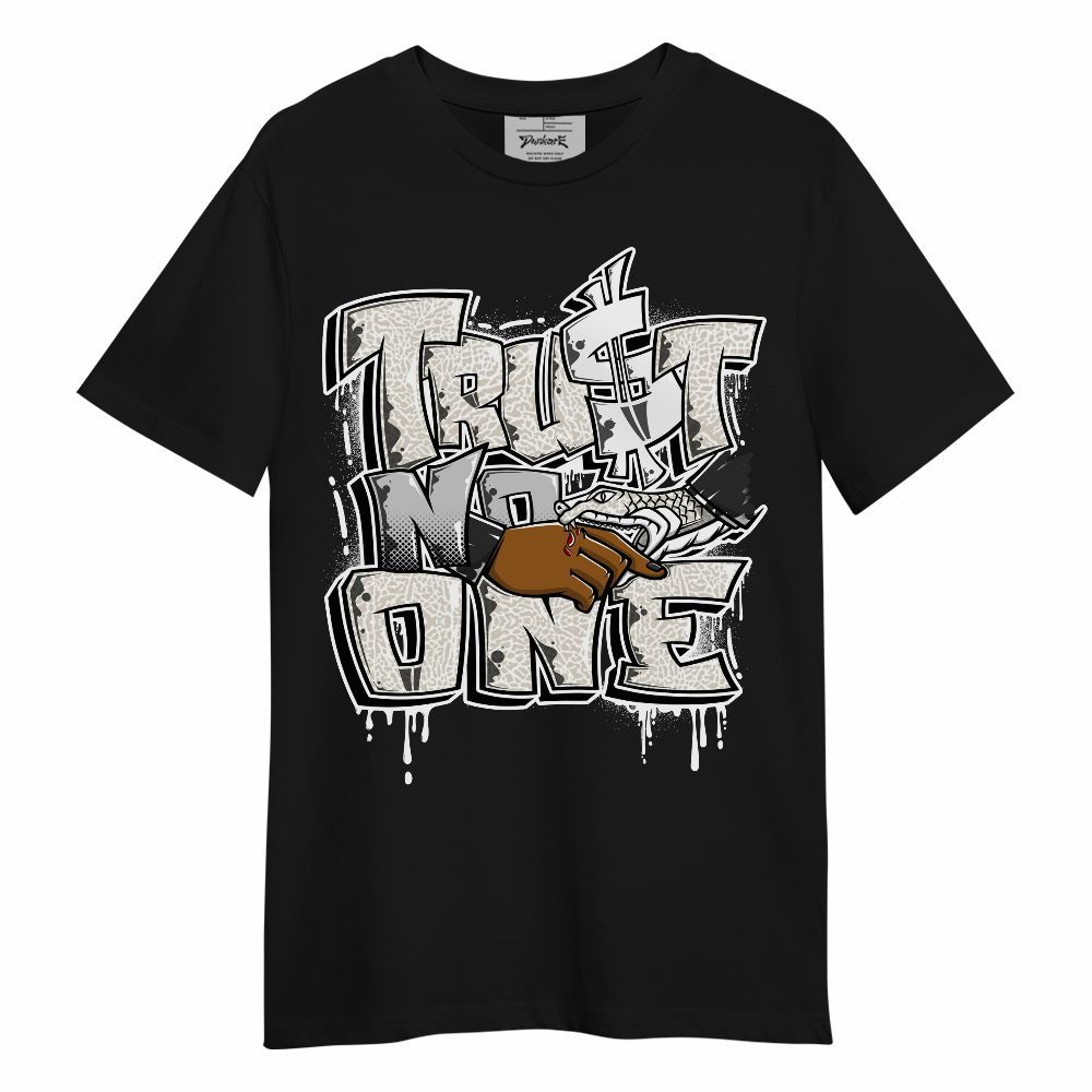 Shirt To Match Retro Pure Money 3s - Dripping Trust No One Graphic