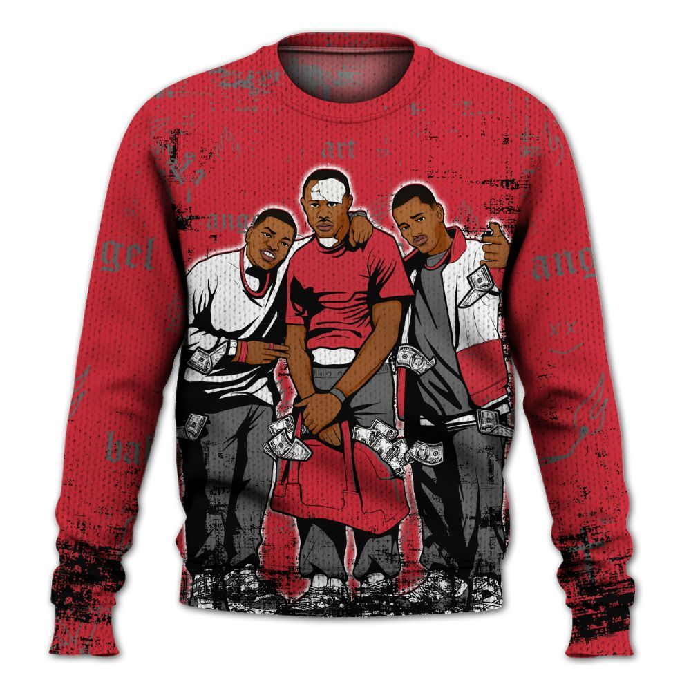 Sweater To Match Bunny 2025 8s - Paid In Full Money Graphic