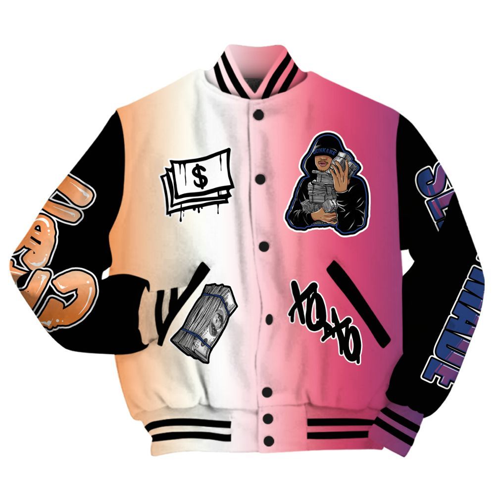 Varsity Jacket To Match Air Griffey Max Los Angeles 1s - Selfmade Unique All Over Print