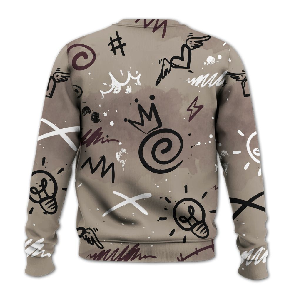 Sweatshirt To Match AMM Retro Phantom 4s - Drip Been Di2ferent All Over Print