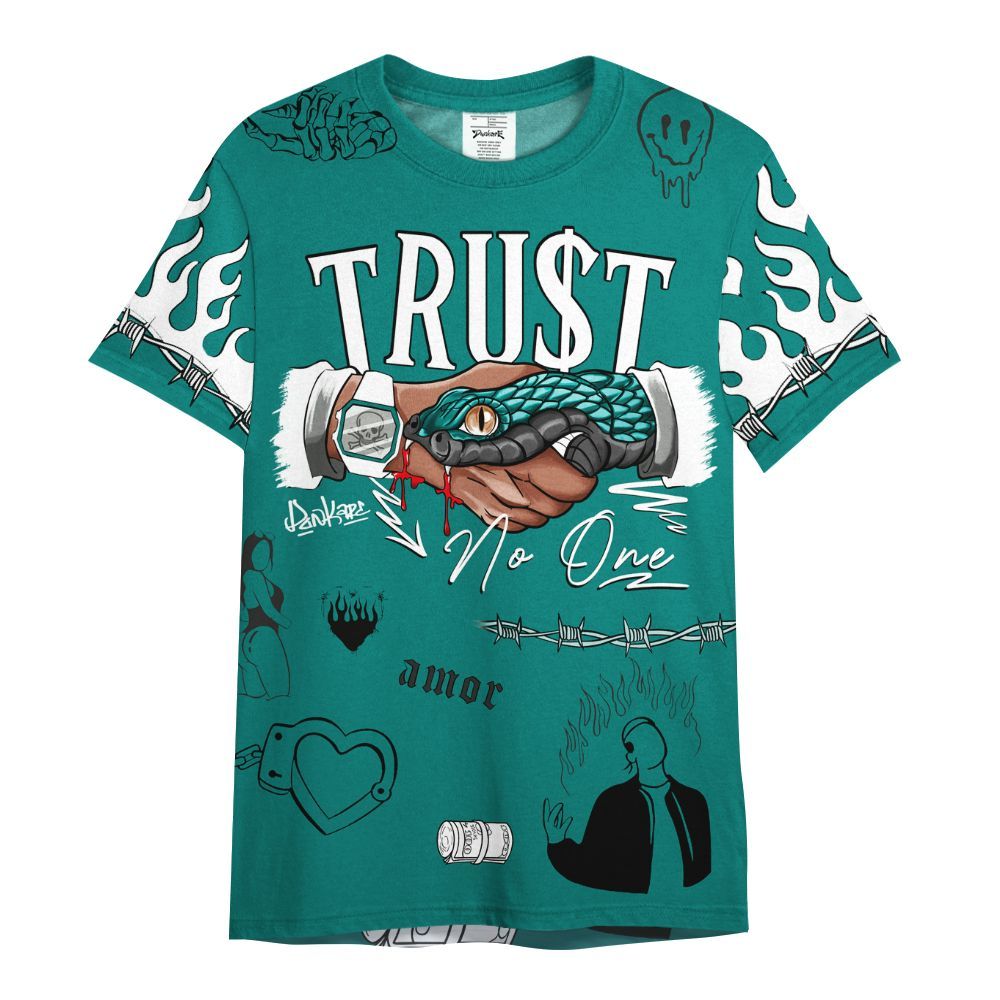 Shirt To Match Griffey Max 1 Freshwater - Snake Trust No One All Over Print