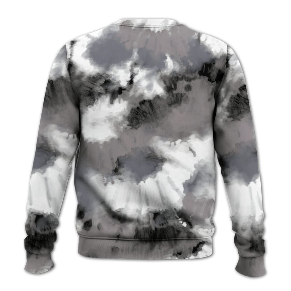 Sweatshirt To Match Cool Grey 11s - Tie Dye FK Around Find Out All Over Print