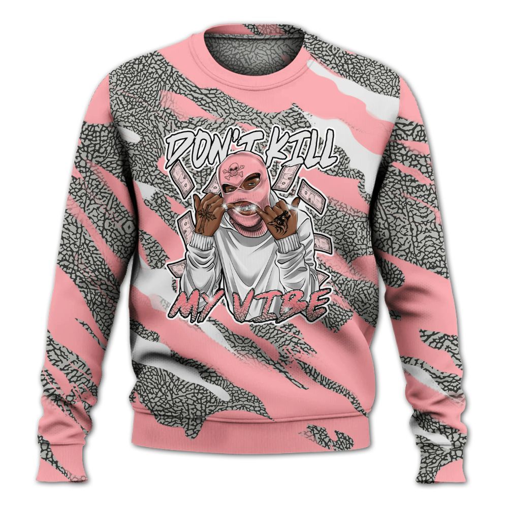 Sweatshirt To Match Retro Wings 3s - Vibe.Unique Colored All Over Print