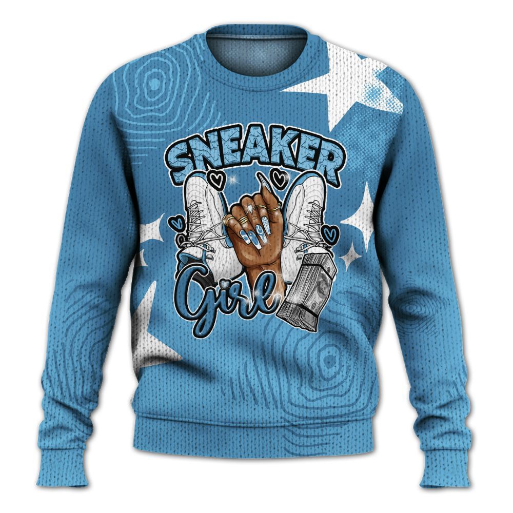 Sweater To Match Melo 12s - Sneakerz Girlz Unique Starz Graphic
