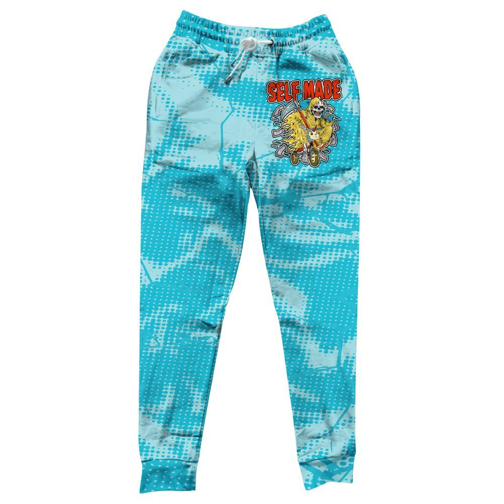 Sweatpant To Match Dunk Low KD 17 N7 - Self Make Skeleton Crack All Over Print