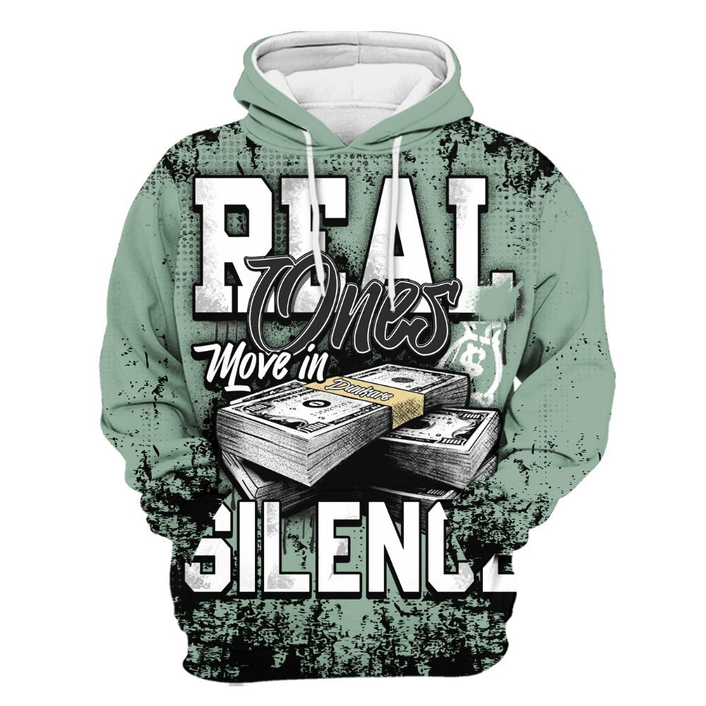 Hoodie To Match Joins Year Of The Snake 5s - Move In Silence Money Street Retro All Over Print